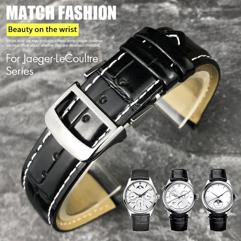Leather Watch Strap - Genuine Leather 19mm 20mm 21mm 22mm