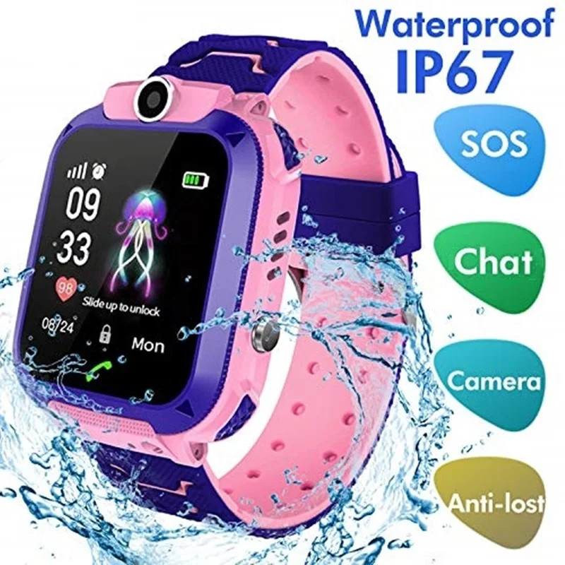 Smartwatch Digital Watches For Boys - 2G Kids Smart Watch SOS Call