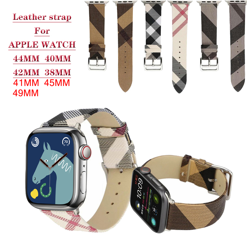 Leather Watch Strap - Dây Da Chính Hãng Cho Apple