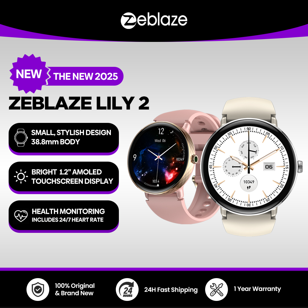 Smartwatch Angelo Watches - New 2025 Zeblaze LILY 2 Voice
