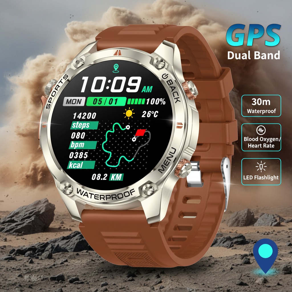 Watch Vs Smartwatch - VWAR New GPS Smart Watch Men