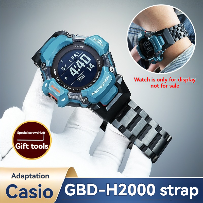 Casio Watches Smartwatch - for Casio G-Shock GBD-H2000 Stainless Steel