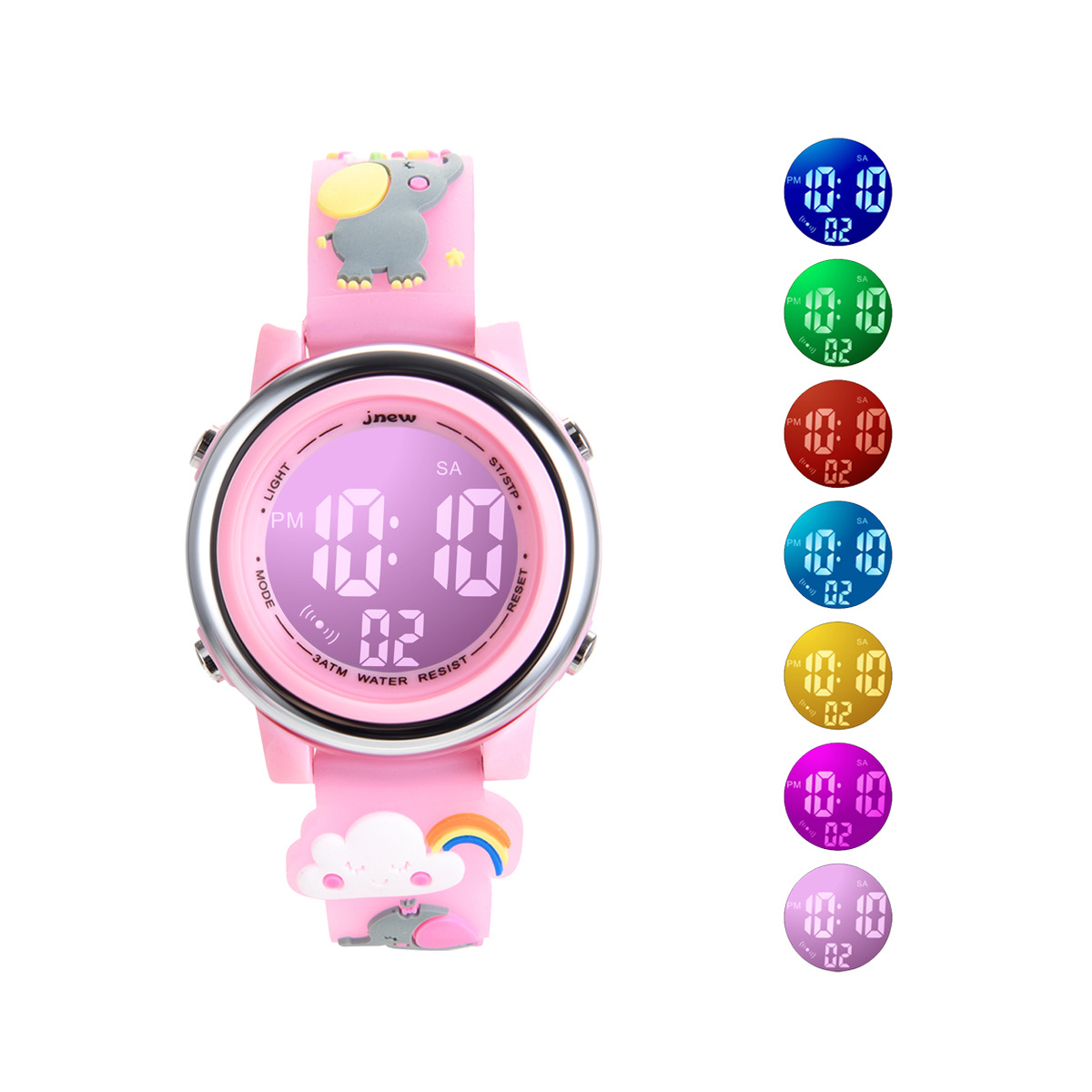 Smartwatch Digital Watches For Boys - UTHAI H120 Children's Cartoon Sports Watch