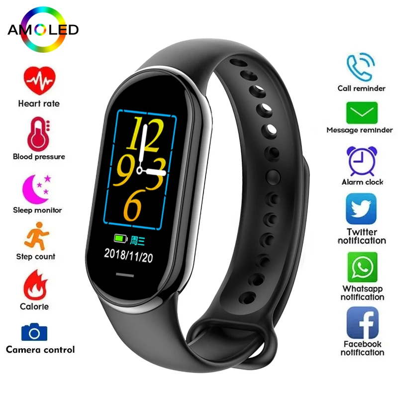 Smartwatch Sports Watches For Women - New Original Small M8 Band Smart
