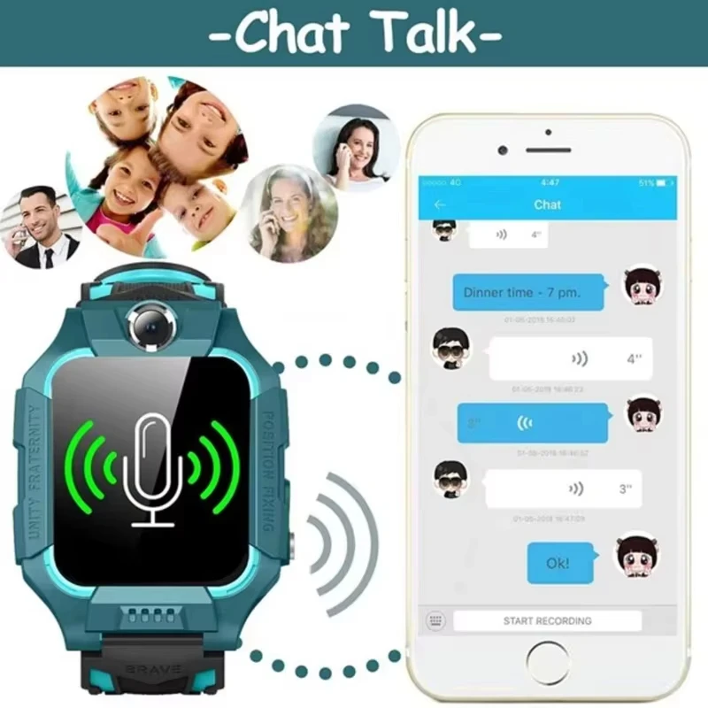 New Kids Smart Watch SOS Antil - đánh giá và giá Smartwatch Watches For Children
