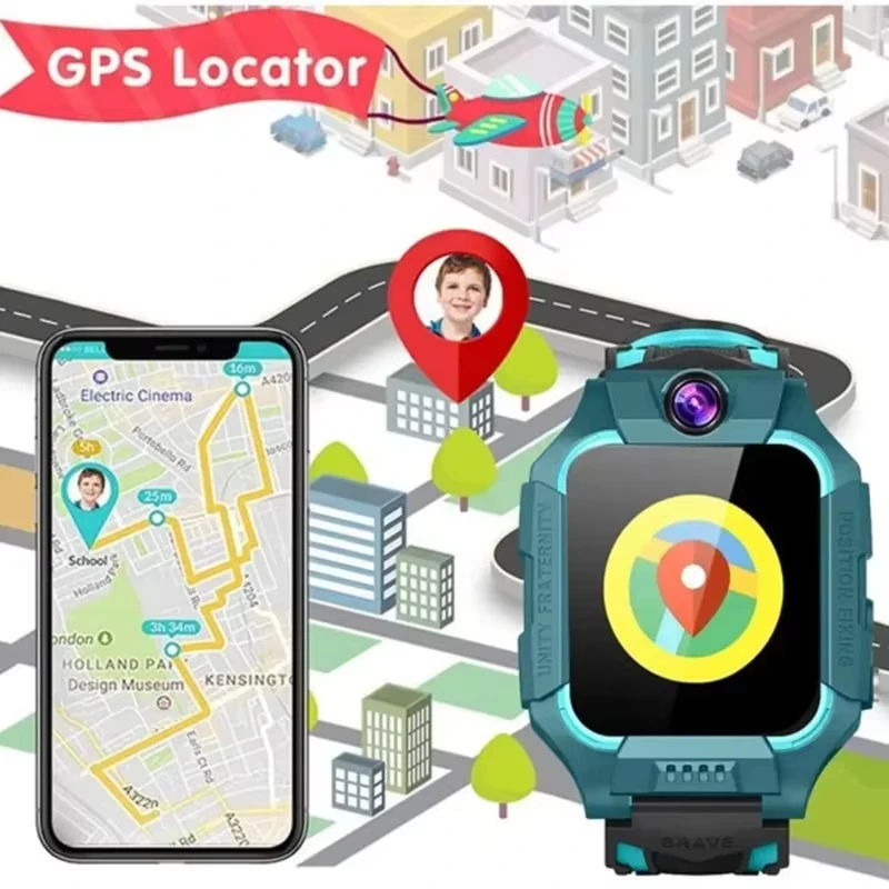 New Kids Smart Watch SOS Antil - đánh giá và giá Smartwatch Watches For Children