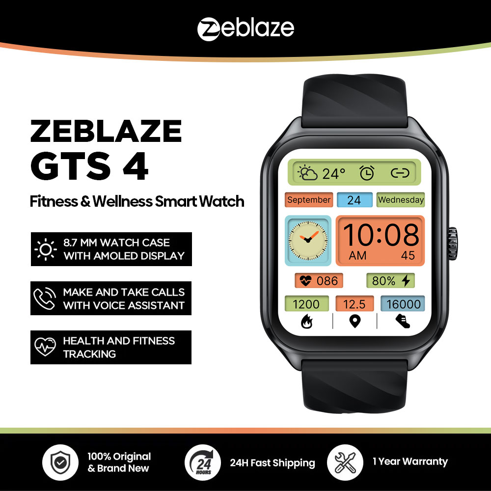 New Zeblaze GTS 4 Voice Callin - đánh giá và giá Smartwatch New Watches 2025