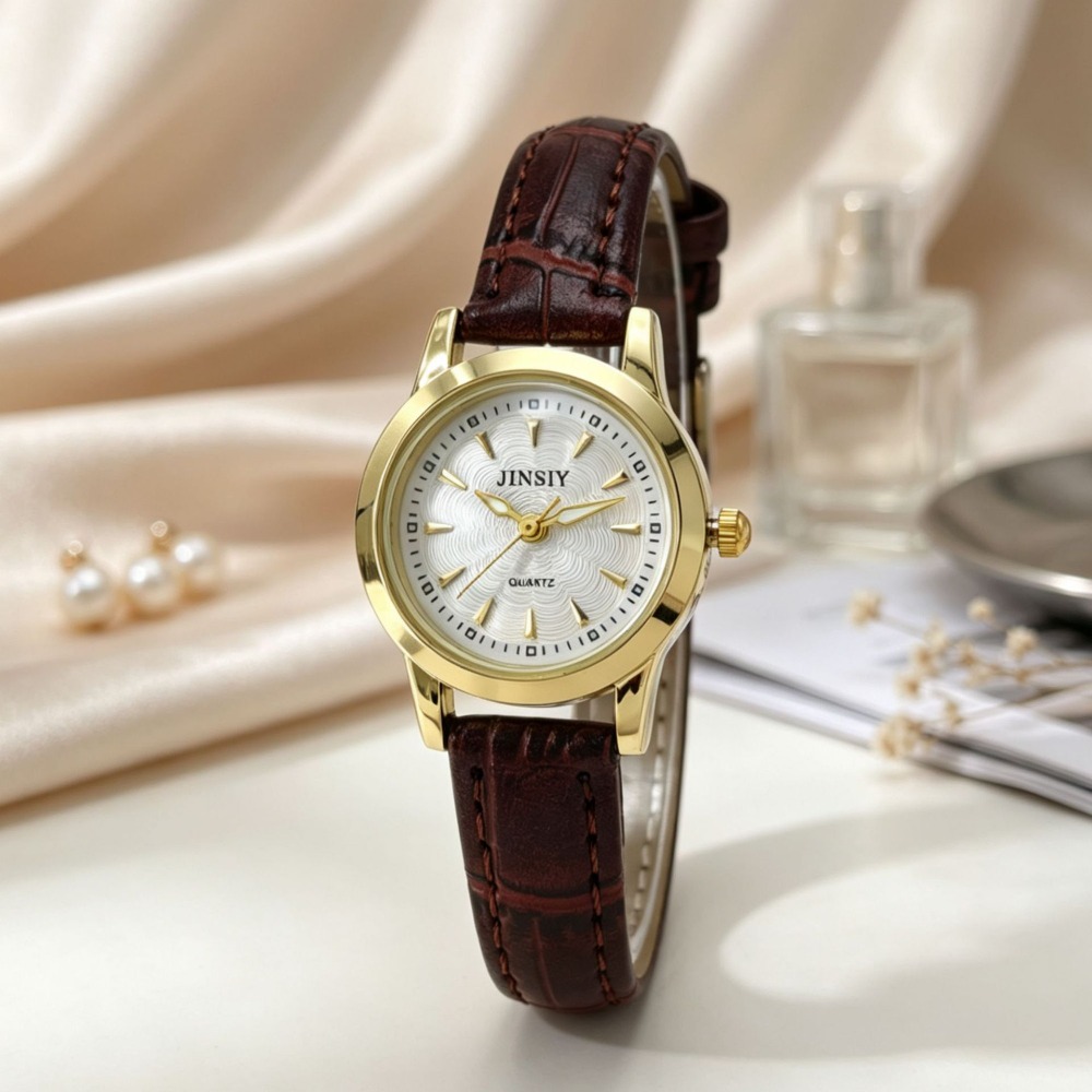 Fashion Leather Strap Quartz W - đánh giá và giá Leather Watch Strap