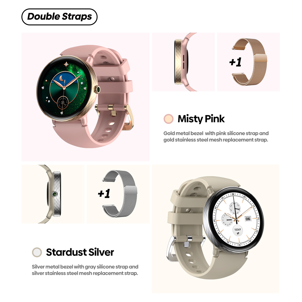 New 2025 Zeblaze LILY 2 Voice  - đánh giá và giá Smartwatch Angelo Watches