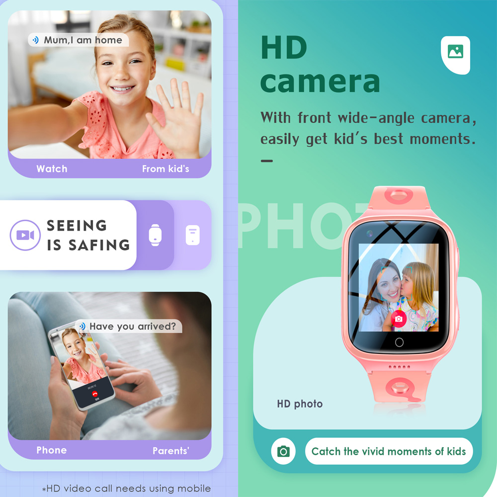 Hot 4G Kids Smartwatch 1000 Ma - đánh giá và giá Smartwatch Digital Watches For Boys