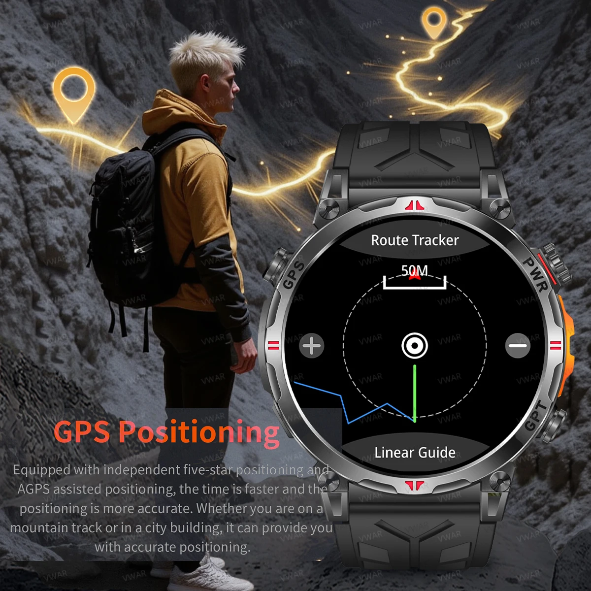 2025 New VWAR Air5 Ultra GPS S - đánh giá và giá Watch Vs Smartwatch