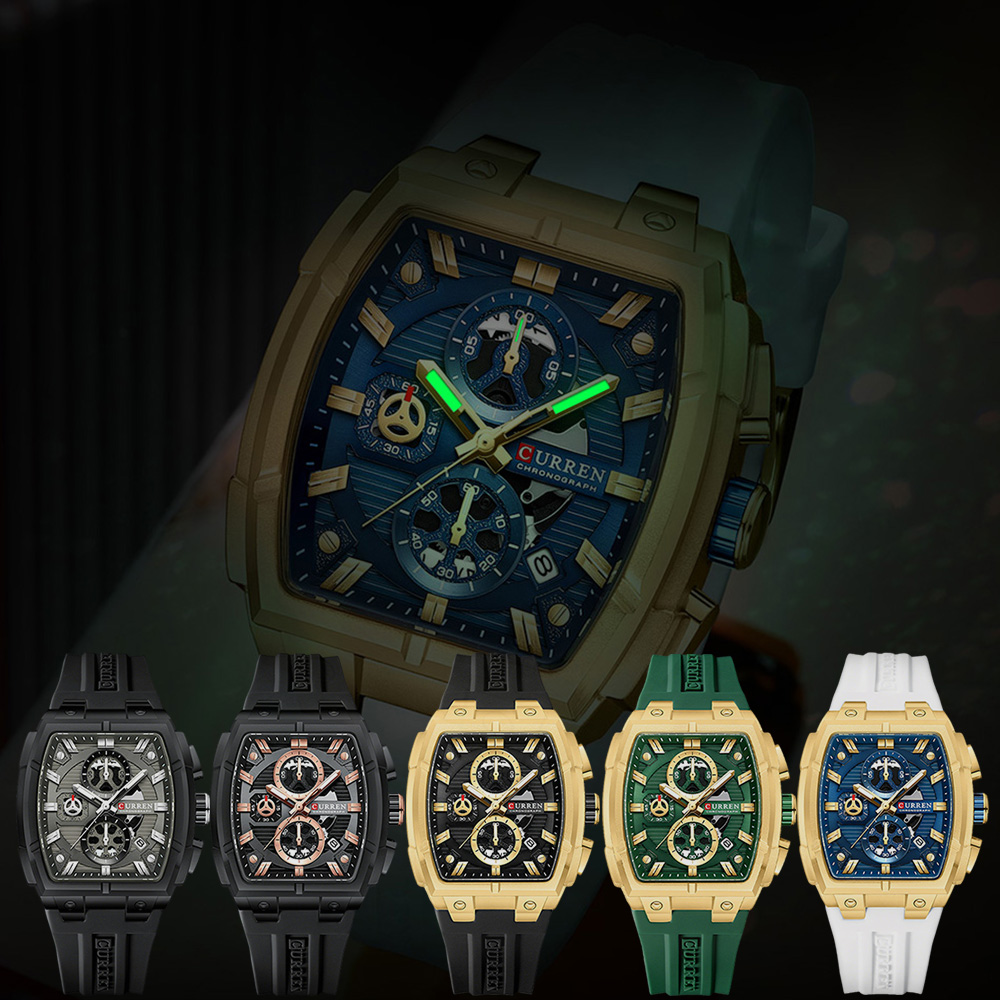 CURREN Luxury Vintage Watch fo - đánh giá và giá Chronograph Sport Watch
