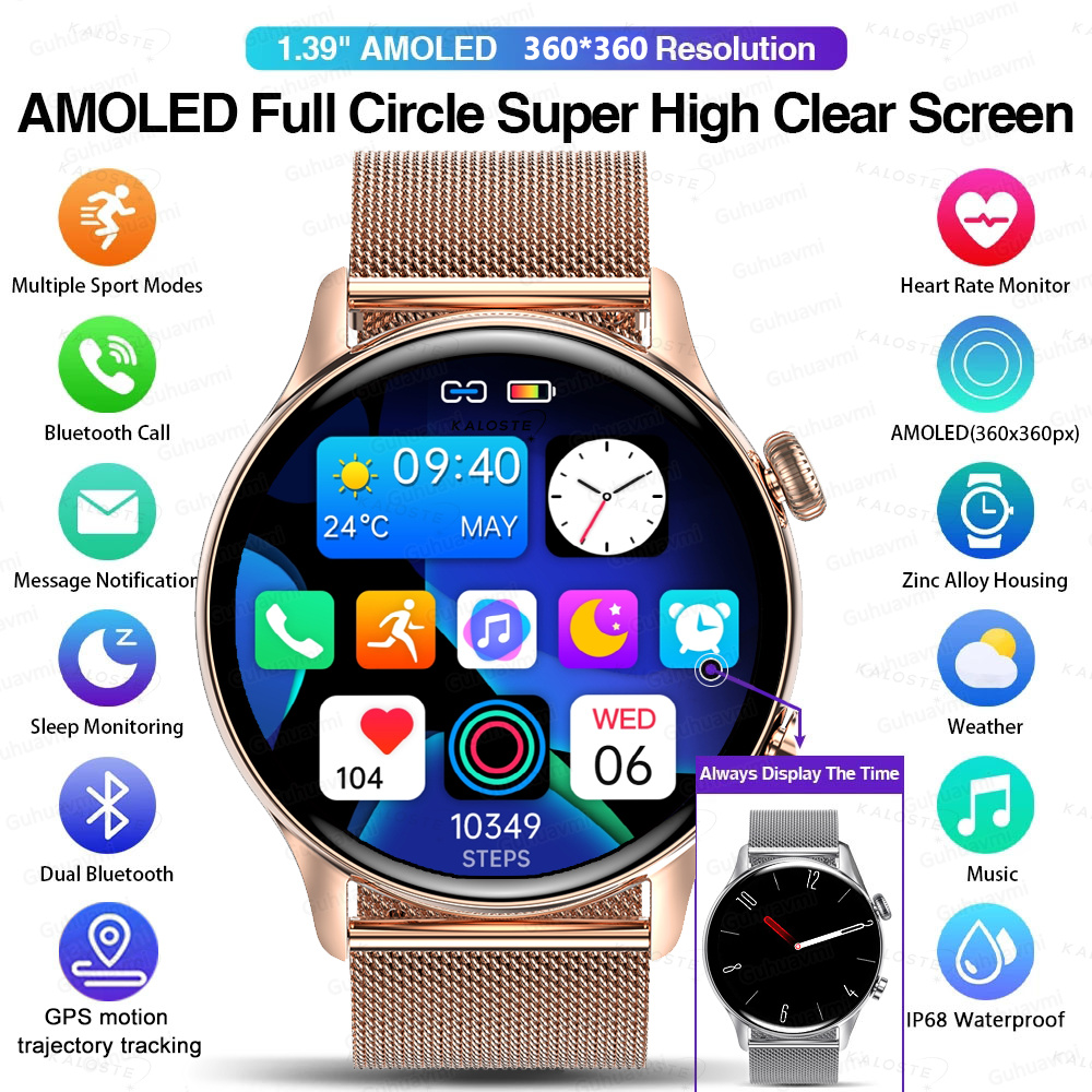 2026 New Smartwatch Women AMOL - đánh giá và giá Smartwatch Angelo Watches