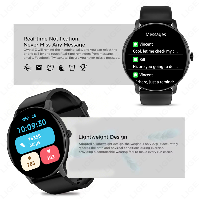 LIGE 2026 NEW Women Smart Watc - đánh giá và giá Smartwatch Sports Watches For Women