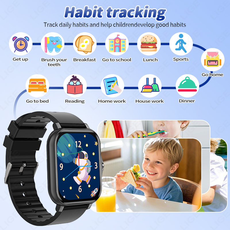 LIGE 2025 Audiobook Children S - đánh giá và giá Smartwatch Digital Watches For Boys