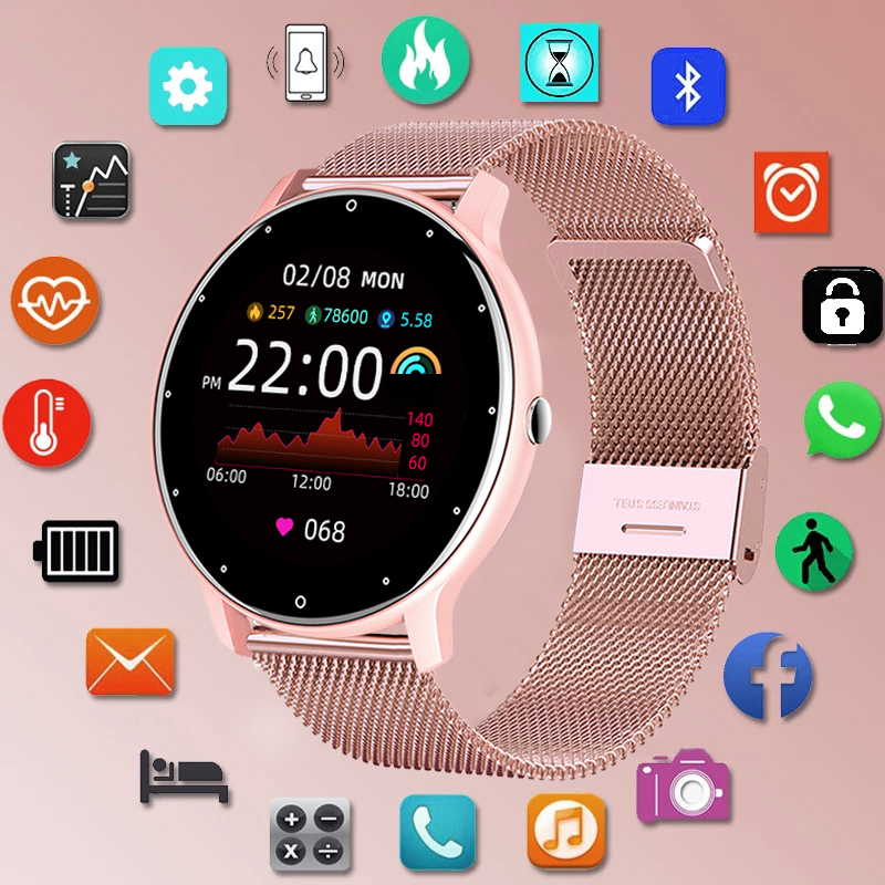 LIGE Waterproof Women Smart Ba - đánh giá và giá Smartwatch Angelo Watches