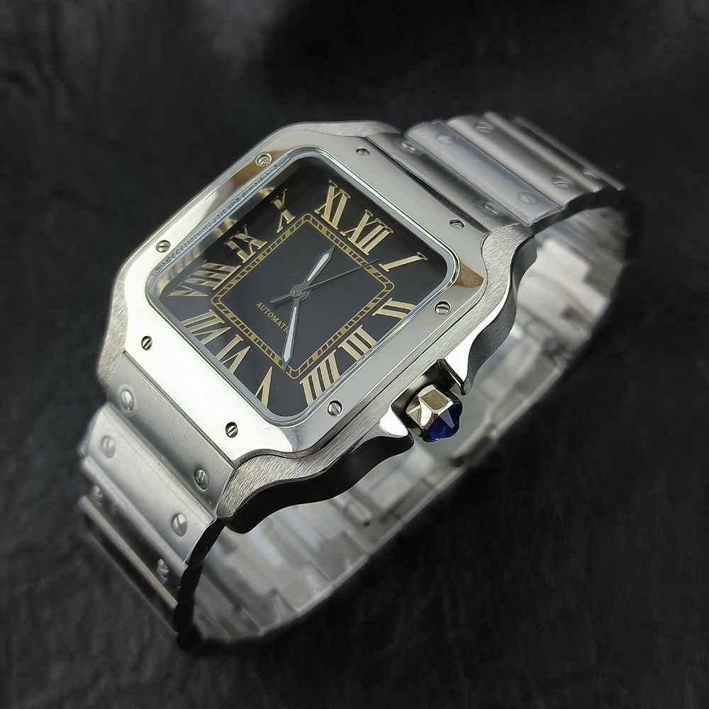 High quality NH35 watch stainl - đánh giá và giá Skeleton Mechanical Watch