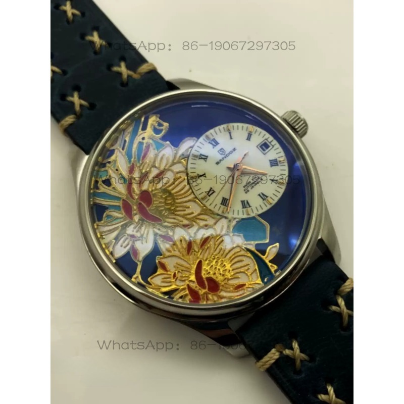 ertyiHandmade filigree dial re - đánh giá và giá Leather Watch Strap