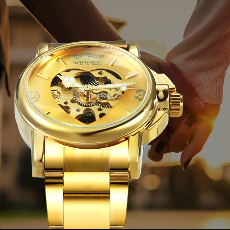 Elegant Women's Automatic Mech - đánh giá và giá Skeleton Mechanical Watch