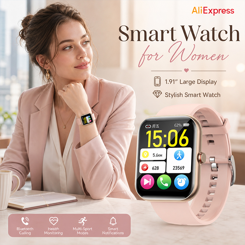 Women Smart Watch BT Call Hear - đánh giá và giá Smartwatch Sports Watches For Women
