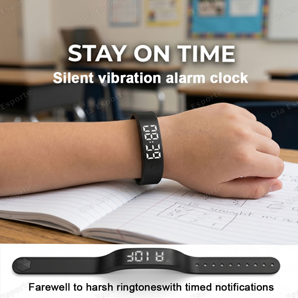 Vibrating Alarm Clock Watch He - đánh giá và giá Smartwatch Watches Price