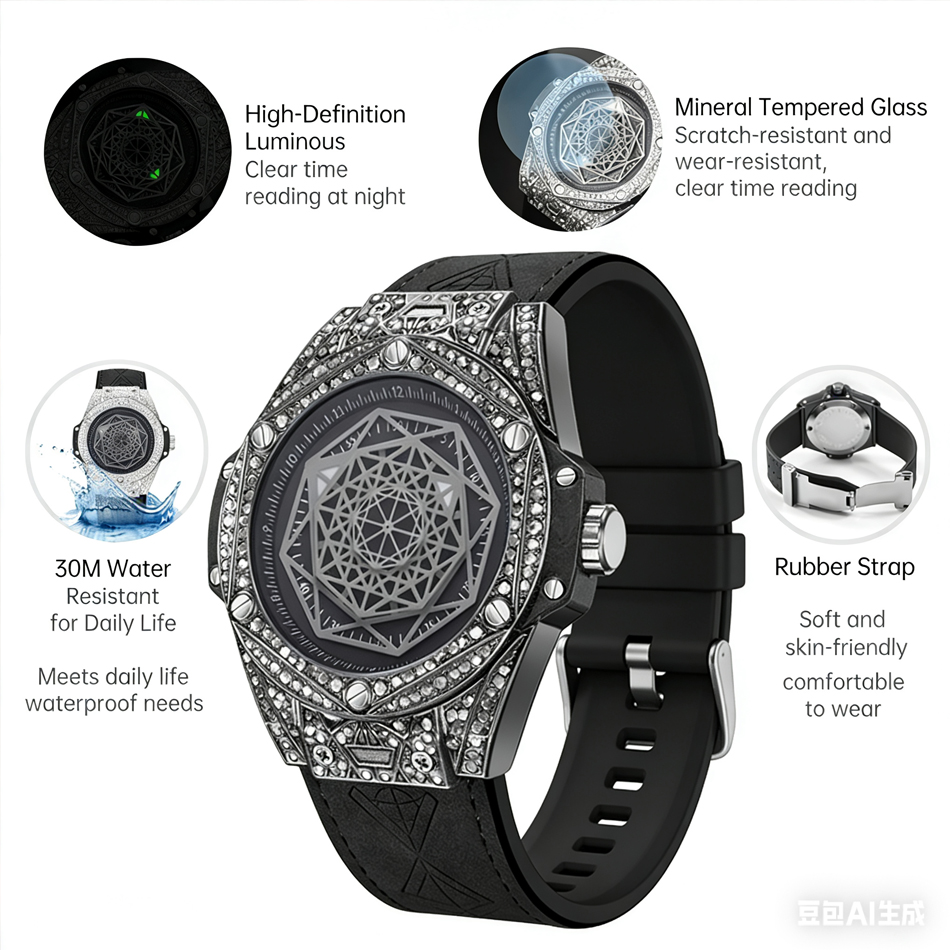 Top Brand Men's Quartz Watch T - đánh giá và giá Skeleton Mechanical Watch