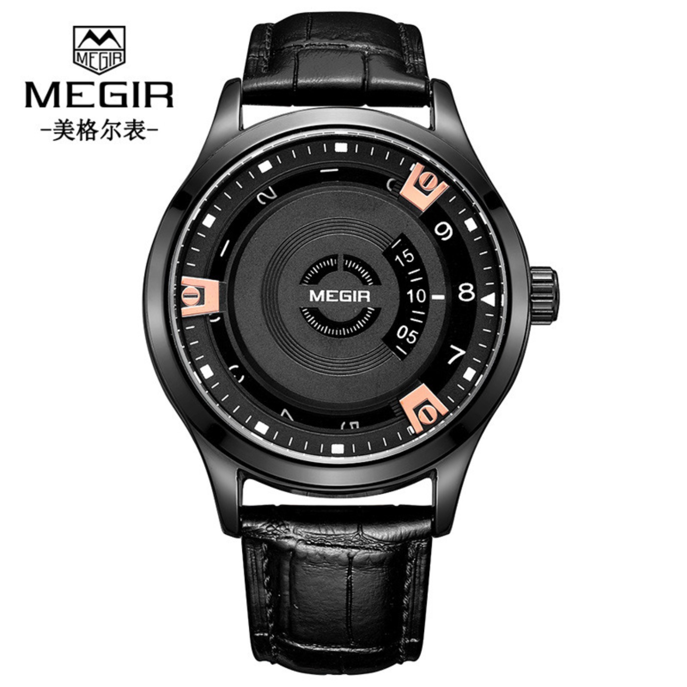 MEGIR Men Watches Luxury Leath - đánh giá và giá Leather Watch Strap