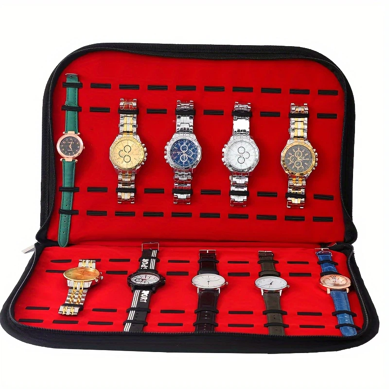 20 Slots Watch Storage Bag Con - đánh giá và giá Leather Watch Strap