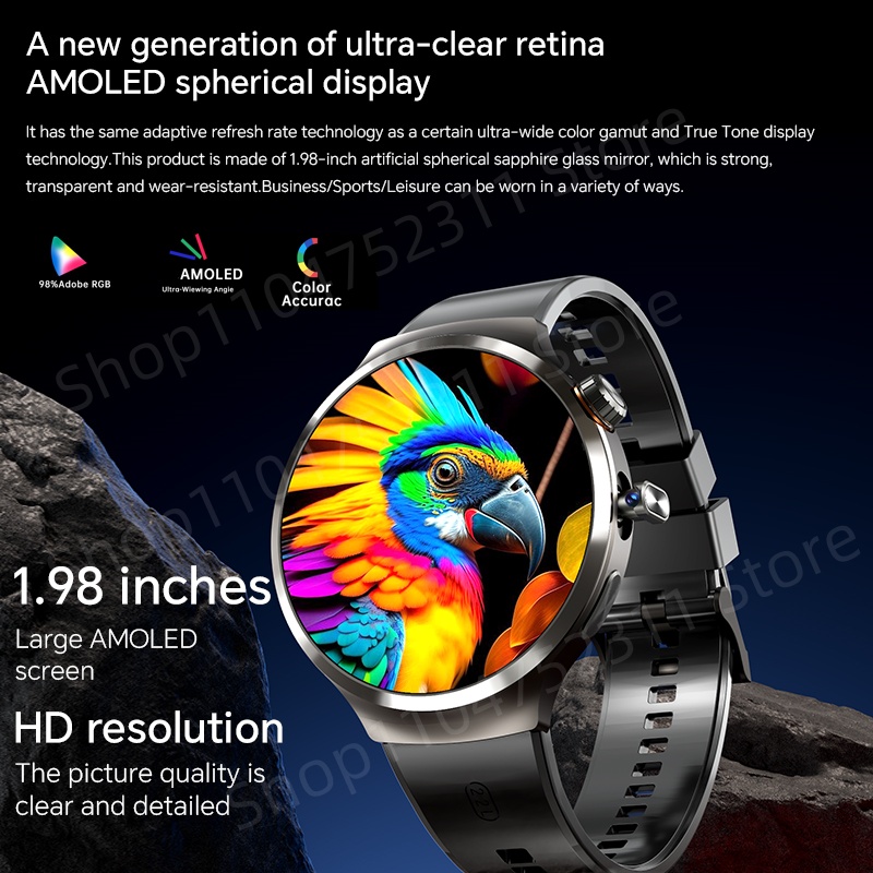 Smartwatch With 1.98 inch Amol - đánh giá và giá Smartwatch New Watches 2025