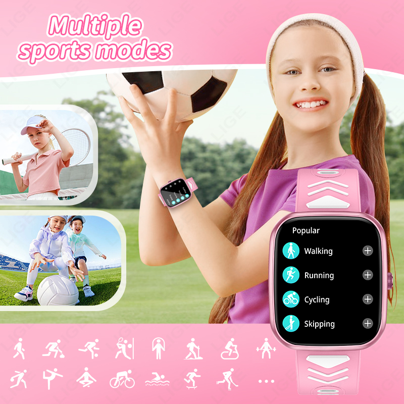 LIGE New 1.75 Inch Bluetooth C - đánh giá và giá Smartwatch Digital Watches For Boys