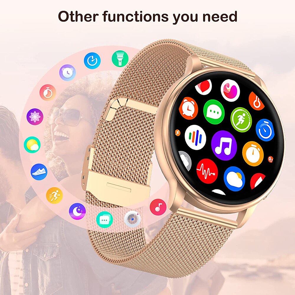 MEVADEN 1.32 inch Female Fashi - đánh giá và giá Smartwatch Angelo Watches