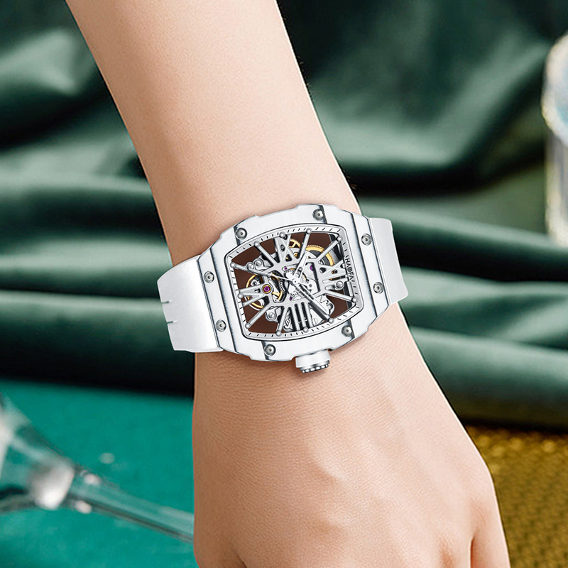 Haofa Ladies Automatic Watch D - đánh giá và giá Skeleton Mechanical Watch