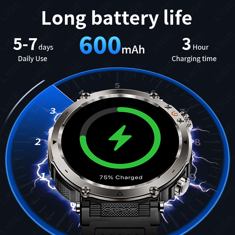 New Military Outdoor Smartwatc - đánh giá và giá Smartwatch I Watches
