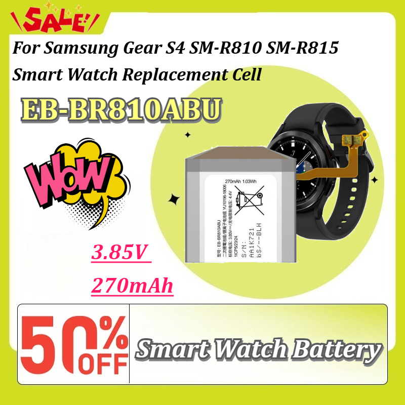EB-BR810ABU 3.85V 270mAh Recha - đánh giá và giá Watch R815