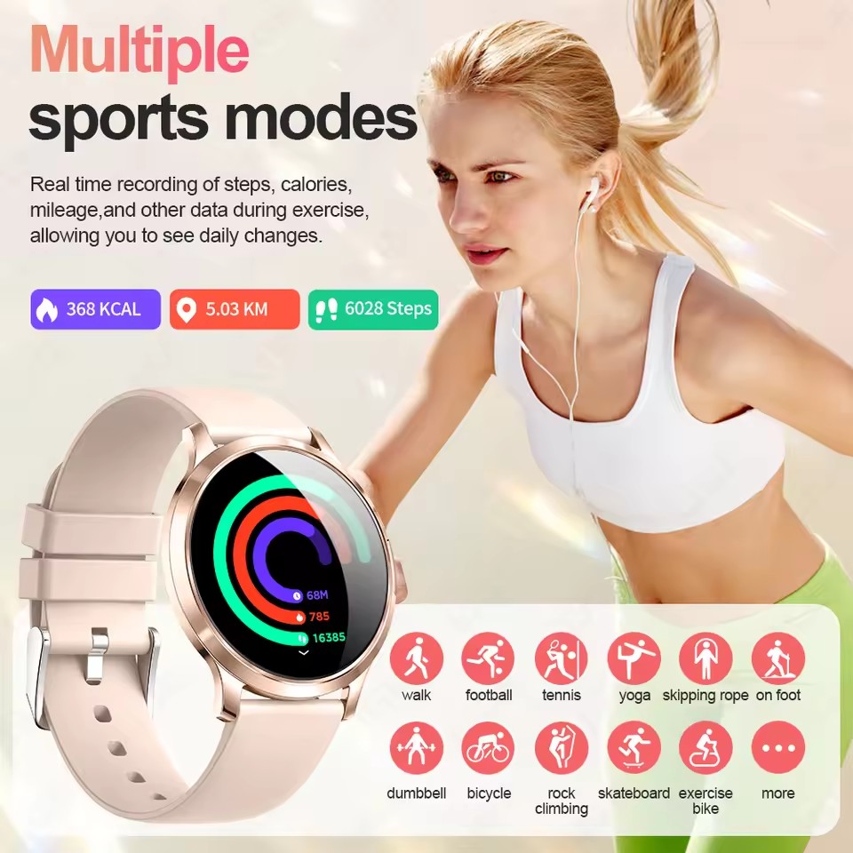 New Smart Watch Women 1.32