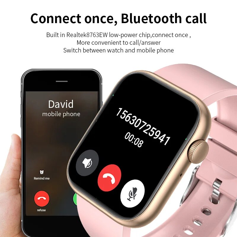 LIGE Bluetooth Call Smartwatch - đánh giá và giá Smartwatch Sports Watches For Women