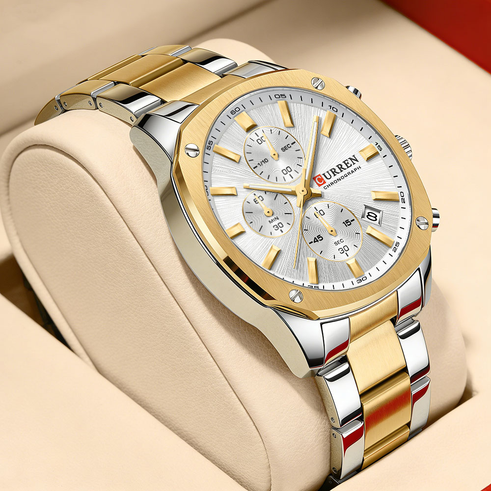 CURREN Modern Men's 42mm Sport - đánh giá và giá Chronograph Sport Watch