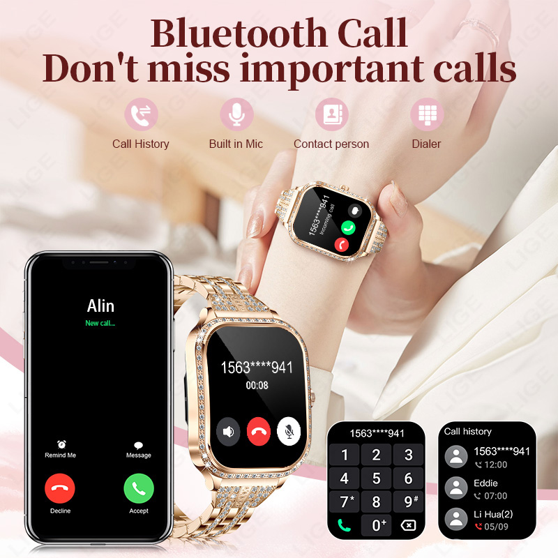 LIGE Smart Watch Women Waterpr - đánh giá và giá Smartwatch Sports Watches For Women