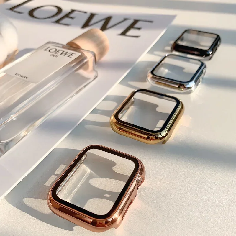Glass+case For Apple Watch ban - đánh giá và giá Smartwatch Watches Price