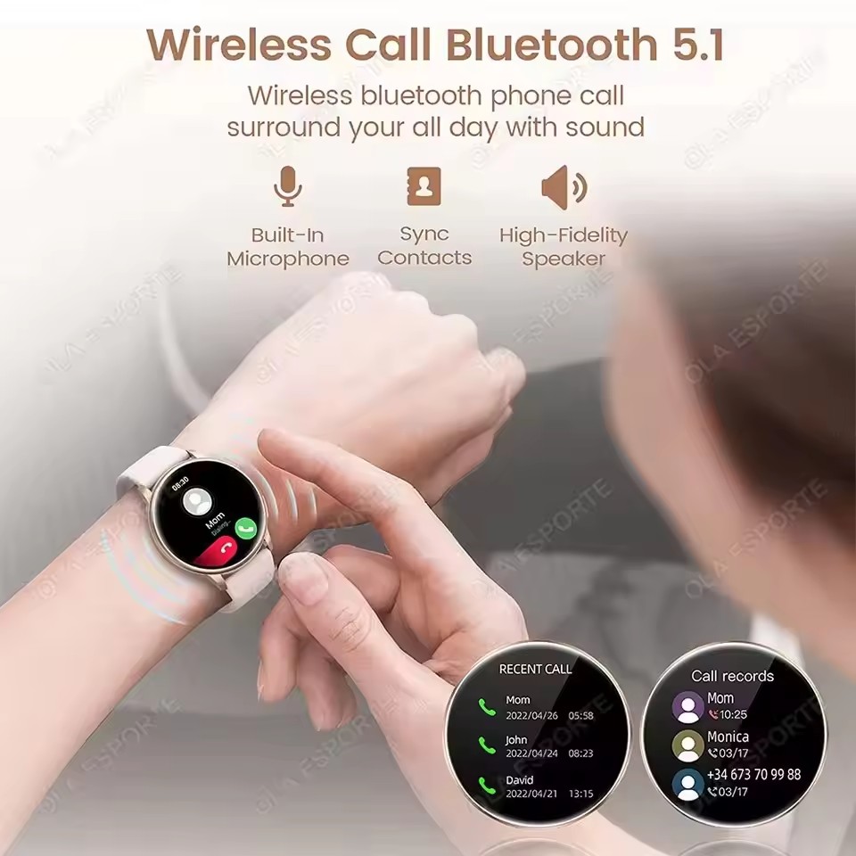 Smart Watch 1.77inch HD AMOLED - đánh giá và giá Smartwatch Sports Watches For Women