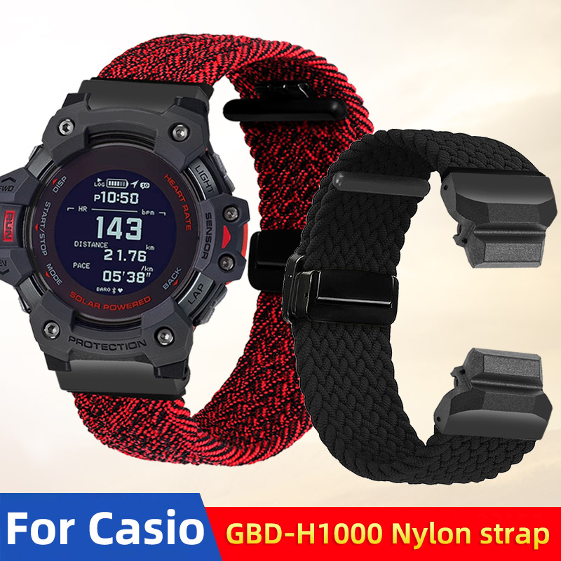 GBD H1000 Elastic Nylon Watchb - đánh giá và giá Casio Watches Smartwatch