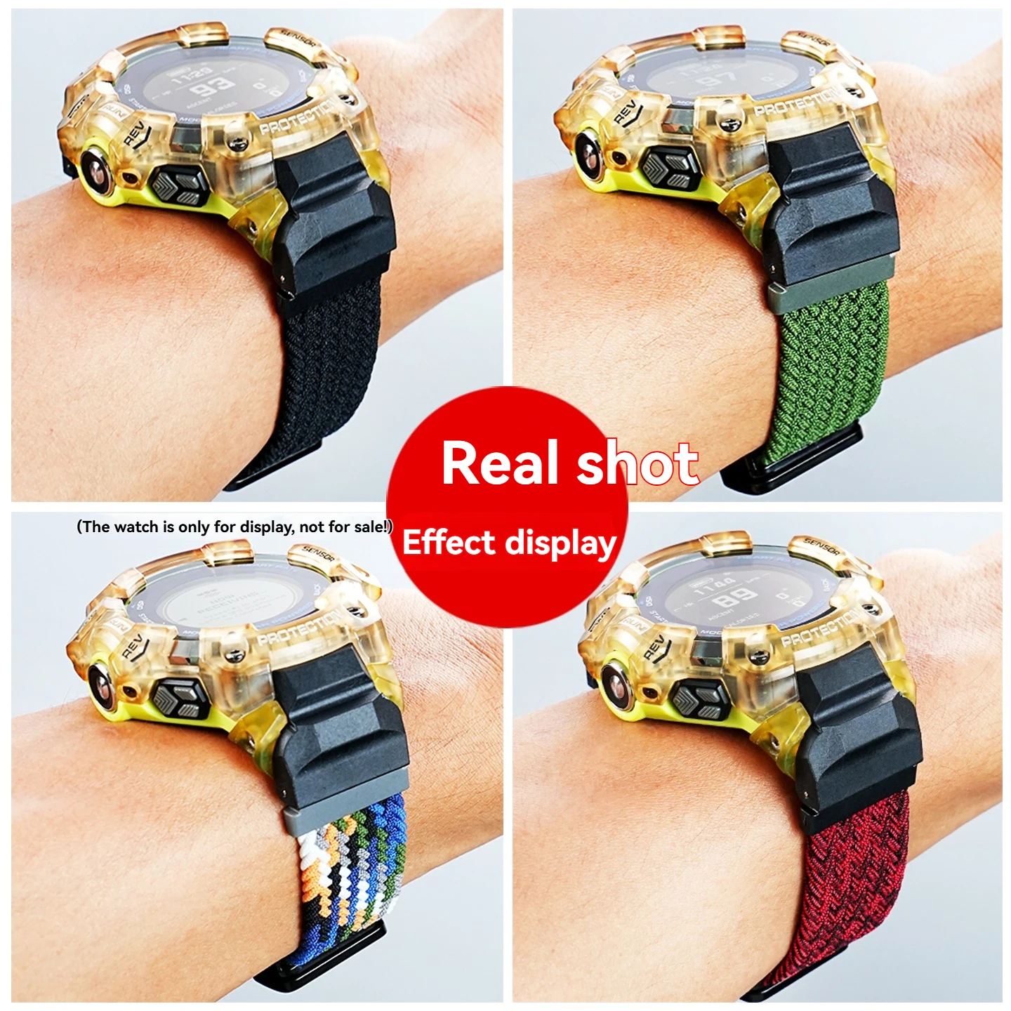 GBD H1000 Elastic Nylon Watchb - đánh giá và giá Casio Watches Smartwatch