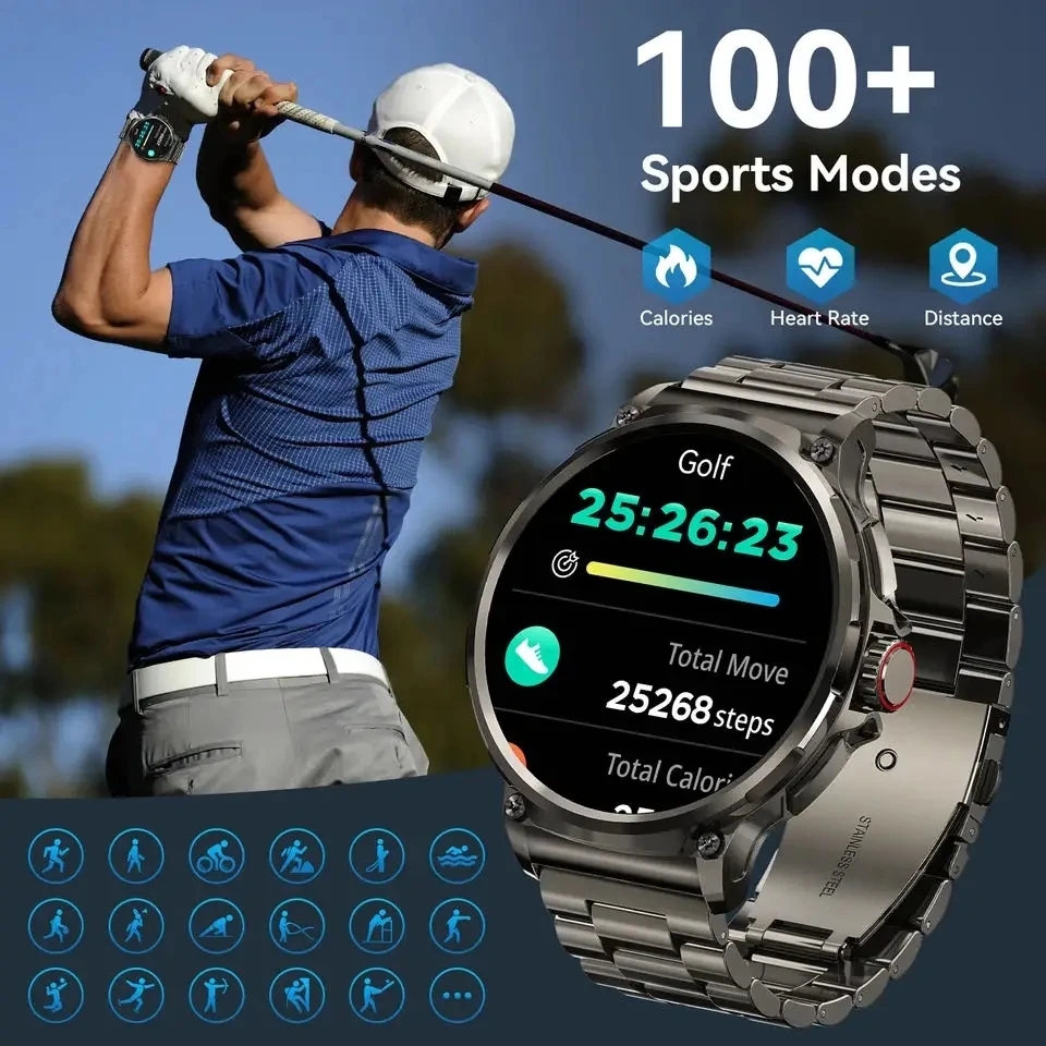 Bluetooth Call 360*360 1.85-In - đánh giá và giá Smartwatch New Watches 2025