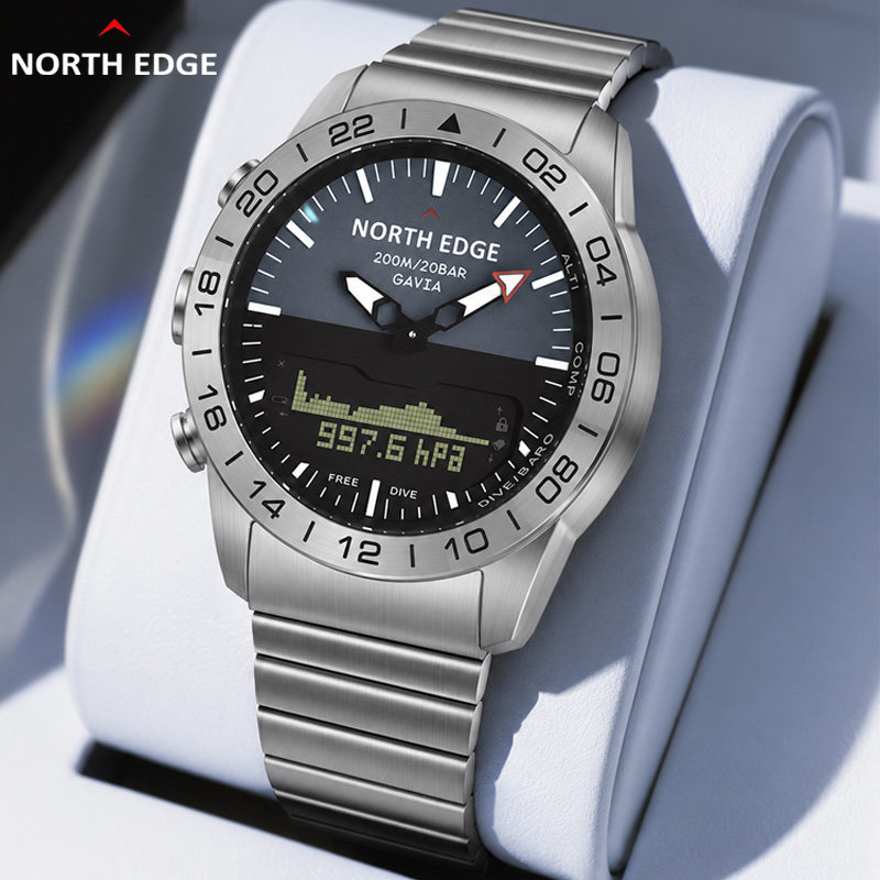 NORTH EDGE Mens Dive Watch Mil - đánh giá và giá Smartwatch Army Watches For Men