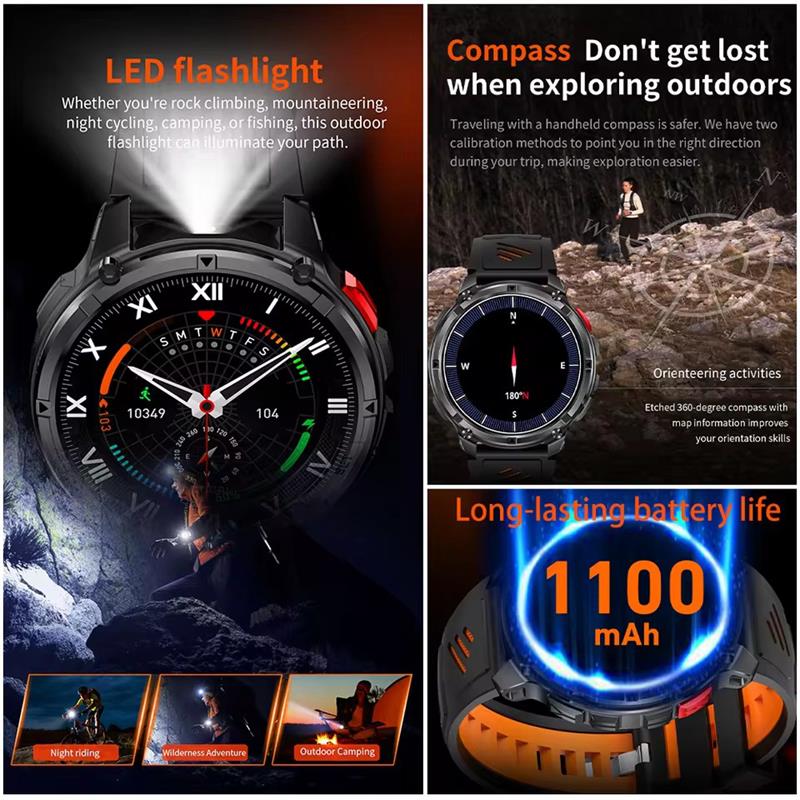 2026 New 1100mAh Ultra Durable - đánh giá và giá Chronograph Sport Watch